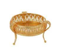 Vassoio di frutta vintage, europeo di fascia alta rotonda Hotel multistrato cesto di frutta, moda creativo torta piatto ornamenti vassoio