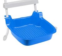 Vassoio di lavaggio del piede della piscina, vassoio per bagni in piscina - Basato di lavaggio del piede | Accessori della stazione di non slip portatili per la festa della spiaggia per bambi