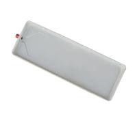 vassoio di olio condizionato, Vasca di drenaggio AC in acciaio zincato con kit di raccordo di scarico for interni ed esterni 81-101x24x3cm(101 * 24cm)