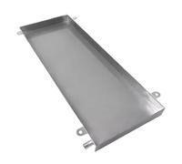 vassoio di olio condizionato, Vaschetta di raccolta condensa AC in acciaio inossidabile, argento, diverse dimensioni(84 * 38cm)