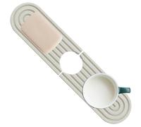 Vassoio di protezione per lavello super assorbente, antiscivolo, protezione per bancone della cucina, tappetino raccogli schizzi d'acqua per bagno Vanity, rivestimento per lavabo a prova di perdite