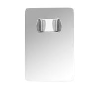 Vassoio di prova per fondotinta liquido, vassoio per trucco in acciaio inox, per artisti per miscelare i colori, per evidenziare la polvere