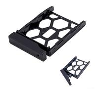 Vassoio di ricambio per disco rigido compatibile con Synology tipo D6, meccanismo di bloccaggio sicuro dell'unità in nylon e ferro resistente all'usura