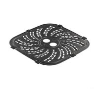 Vassoio di ricambio per friggitrice ad aria PowerXL 8QT, antiaderente, in acciaio al carbonio, con manico, compatibile con friggitrice ad aria Vortex Plus (22 x 22 cm)