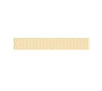 Vassoio di scarico in silicone per cucina, bar, lavandino, 55 x 8 cm, nero (giallo)