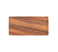 Vassoio Di Servizio Di Noci Rettangolare - Di Cibo In Legno Decorativo, Di Caffè - Vassoio Da Banco Liscio | Tavola Da Vassoio Da Snack, Cucina Uso