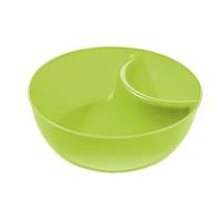 Vassoio di servizio per patatine e tuffo, ciotola divisa per patatine e tuffo, ciotola divisa per patatine e tuffo, ciotola per servire cereali - ciotola per patatine e tuffo, piatto impilabile con