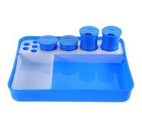Vassoio di Supporto per Infusione, Vassoio per Asta Flebo Staccabile, Vassoio per Pulizia degli Strumenti per Manicure, Vassoio per Nail Art in Plastica ABS, Organizer per Strumenti per Manicure E