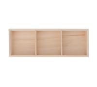 Vassoio Di Visualizzazione Dei Contenitori Di Legno Per Il Fiore Succulente