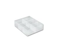 Vassoio Divisore, 6 Parti, 90X310X375MM, Prodotti Davvero Utili Ltd, LGTRAY6