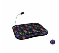 Vassoio DKD Home Decor 8424001892549 48 x 38 x 7 cm Nero Multicolore PVC