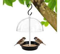 Vassoio emisferico per mangiatoia da giardino per esterni, da appendere, pe | La mangiatoia per sospesa emisferica fornisce un di alimentazione decorativo per gli da giardino su por