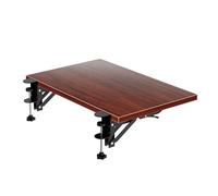 Vassoio ergonomico da scrivania pieghevole per tastiera con braccio di supporto, facile da installare e riporre, allevia la fatica, perfetto per ufficio e tavoli da pranzo