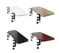 Vassoio ergonomico per tastiera con morsetto, grande supporto per bracciolo, per il massimo comfort, regolabile, per casa e ufficio, migliora la produttività e riduce lo sforzo