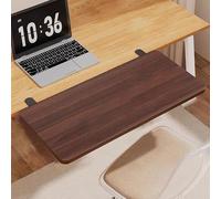 Vassoio ergonomico per tastiera in legno, estensione regolabile per computer 40 x 20 cm, perfetto per una digitazione confortevole e una migliore area di lavoro