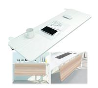 Vassoio ergonomico per tastiera pieghevole a 90° - Estensione da scrivania in legno per sostenere comodamente i bracci, 55 x 25 cm, ideale per casa e ufficio, design regolabile e salvaspazio