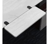 Vassoio ergonomico pieghevole per tastiera, sotto la scrivania, supporto per bracciolo regolabile a 90° per ufficio e uso domestico, design salvaspazio per un maggiore comfort