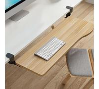Vassoio ergonomico scorrevole per tastiera sotto la scrivania, piattaforma estraibile regolabile per un maggiore comfort nello spazio di lavoro in ufficio, perfetto per uso domestico e professionale