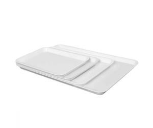 Vassoio Esposizione Catering Paperino Bianco 30 x 40 cm 5 Pezzi
