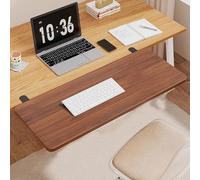 Vassoio estensibile ergonomico da scrivania, senza necessità di installazione, pieghevole, per tastiera, cassetto, mensola da scrivania, per ufficio, tavoli da pranzo, librerie e giochi