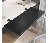 Vassoio estensore per scrivania, 60 x 20 cm, piattaforma per tastiera per uso ufficio, lavagna esterna omic nera per una migliore efficienza