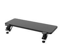 Vassoio estensore per scrivania, Supporto for bracciolo Pieghevole Senza Foratura, con Morsetto sulla scrivania, Multicolore, Diverse Misure(Black,L 75*W 24cm)