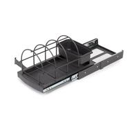 Vassoio Estraibile per Accessori Mobili Cucina 260x430x245 mm in Plastica Emuca Grigio Antracite