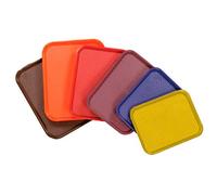 Vassoio Fast Food 27,5X35,5 Cm Bordeaux Pp - 24 Unità