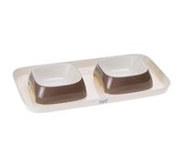 Vassoio Ferplast GLAM TRAY con ciotole cani gatti colorate facile pulizia