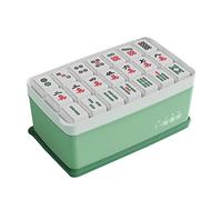 Vassoio flessibile a forma di mahjong a 21 girds per uso alimentare per cocktail vassoi per feste in famiglia per congelatore quadrato impilabile forme libere modello mahjong facile rilascio