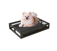 Vassoio for addestramento for toilette for cani, vassoio for addestramento for cuccioli di gatto for interni ed esterni, toilette for cani portatile for cani di piccola taglia(Black,52cm/20.4in)