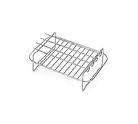 Vassoio for cestello for friggitrice ad aria in acciaio inossidabile Cremagliera for friggitrice ad aria Versatile griglia for arrosti Supporto ad Forniture da cucina Accessori