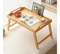 Vassoio For Divano, Tavolo For Laptop Con Maniglie Cave E Recinzione Rialzata, Pieghevole, Doppio Fissaggio Con Tenone E Viti