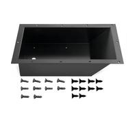 Vassoio for motore elettrico da incasso for barca, adatto for comando a pedale con cavo, in alluminio rivestito 100RTMP