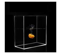 Vassoio for riprese fotografiche in acrilico, accessori creativi for pose fotografiche, espositore trasparente for esposizione di fotografie, spessore 0,2 pollici(40x25x30cm(15.7x9.8x11.8in))