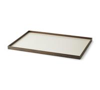 Vassoio Frame Grande Rovere Affumicato/ Beige