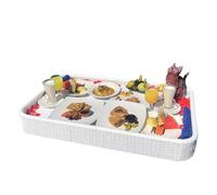 Vassoio galleggiante per piscina, tessuto a mano, carico 5-7 kg, ecologico, perfetto per piscine all'aperto in hotel e