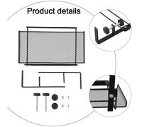 Vassoio Gestione Cavi Sotto Scrivania con Struttura Robusta e Regolazione