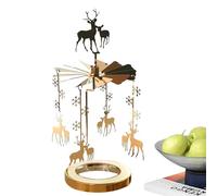 Vassoio girevole per candeliere | Lampadario termico, set di vassoi rotondi rotanti, torcia rotante, ornamenti romantici per cena come regalo per la decorazione del banchetto delle ragazze, Se référer