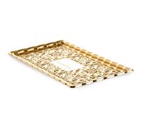 VASSOIO GOLDEN AGE 35X15 CM.X1PZ >31,5x11,5< ORO COPRENTE (COP.070792