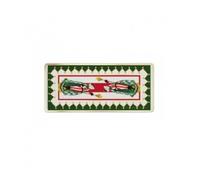 Vassoio Gourmet Natale Baci Milano rettangolare 29x12 cm Xmax Carol XGTR5.CAR01