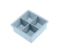 Vassoio grande per whisky: grande stampo quadrato per cocktail - Confezione da 2 vassoi in silicone vecchio stile - enormi vassoi per ghiaccio per whisky Ykz326 (grigio, B)