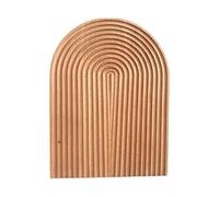 Vassoio grigio scanalato in legno dessert affettare pane vassoio da cucina antiscivolo tagliere organizer portaoggetti (colore: 2) (3)