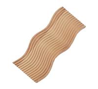 Vassoio grigio scanalato in legno dessert affettare pane vassoio da cucina antiscivolo tagliere organizer portaoggetti (colore: 2) (2) (2)