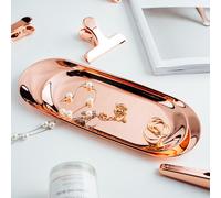 Vassoio in Acciaio Inossidabile Porta Gioelli Di Stoccaggio Metallo