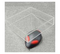 Vassoio in acrilico altamente trasparente, contenitore portatile for cosmetici, serbatoio for acqua for accessori fotografici creativi, serbatoio for acqua poco profondo(20x20x20cm/7.9x7.9x7.9in)