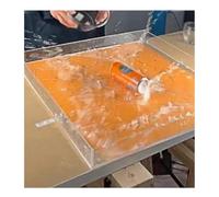 Vassoio in acrilico per fotografia, contenitore per serbatoio dell'acqua e vetrina, trasparente, diverse dimensioni 6 cm di altezza (80 x 60 x 6 cm)