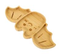 Vassoio in bambù a forma di pipistrello Piatto da portata per feste di