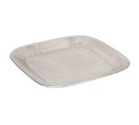 Vassoio In Design Scandinavo Vassoio Per Candele Hosna Argento 29cm