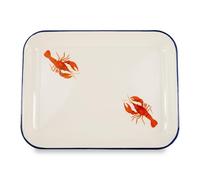 VASSOIO IN LATTA SMALTATA (CREMA)